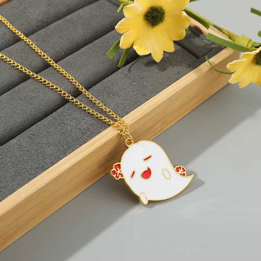 Bandai Halskette, Geister-Hu-Tao-Anhänger, Gold, Kinder - Bild 4
