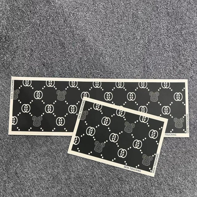 Saugfähige Diatomeenerde Fußmatte mit Gitterdesign, schwarz, B/T: 60 x 40 cm - Bild 1