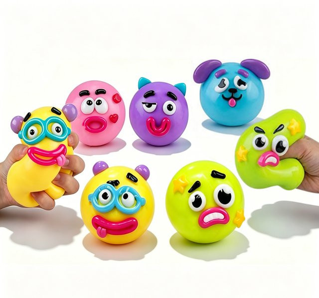 Meade Hundegesicht-Squishy-Spielzeug, weich, formbar, langsam aufsteigend - Bild 1