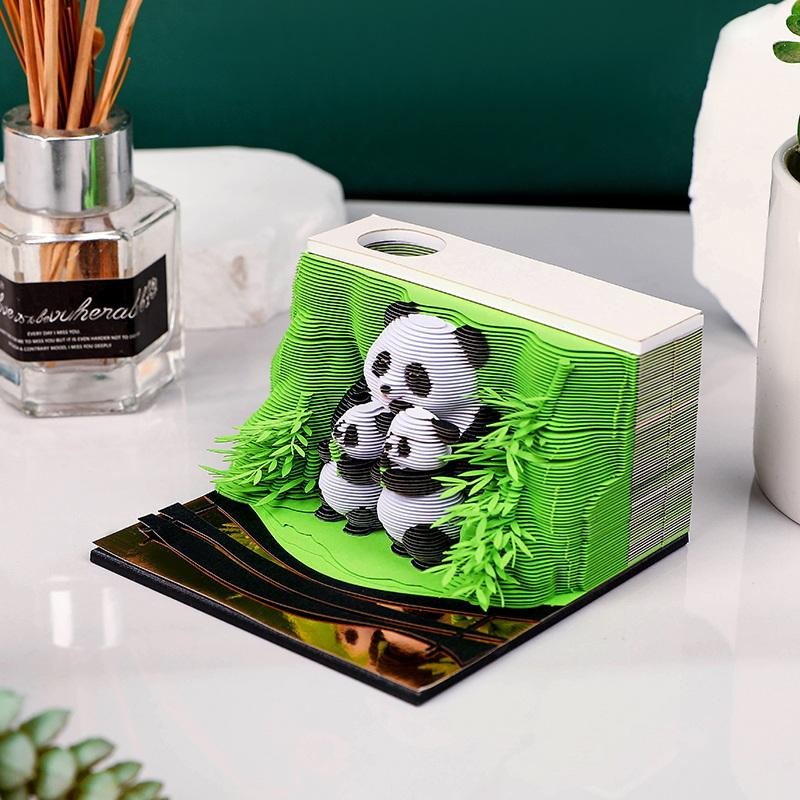 Gardenny 2027 3D Abreißkalender mit künstlerischem Papierschnitz-Design in Multicolour - Bild 6