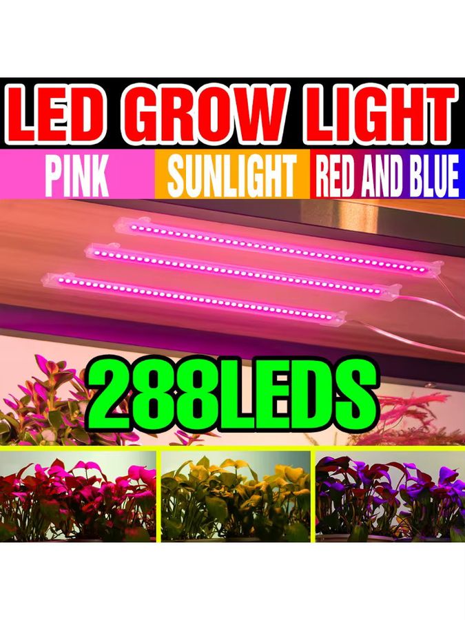 CanLing USB-LED-Wachstumslicht mit Vollspektrum und Timer für den Anbau von Zimmerpflanzen, Gemüse und Obst, 5 V - Bild 5