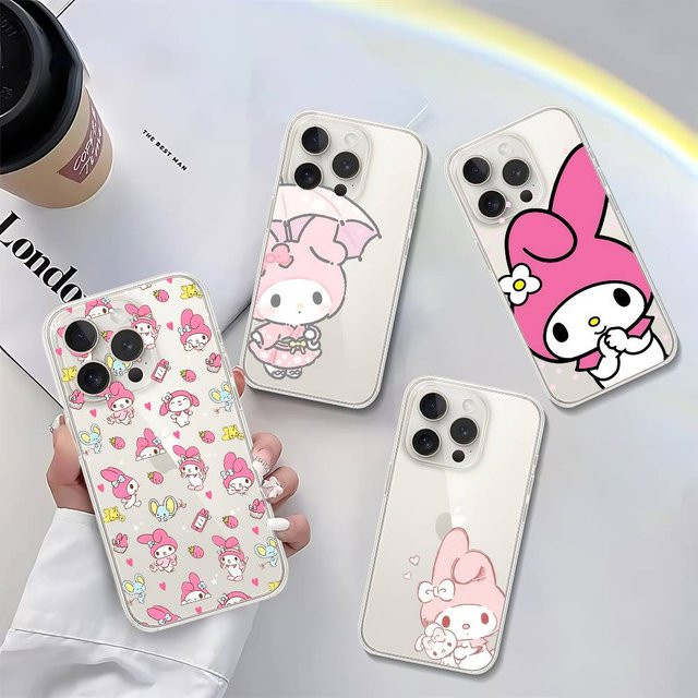 Mesuca Handyhülle M-Melo-dys für iPhone 17 16 15 14 13 12 11 Pro Max Plus Air X XR XS Transparent Klar - Bild 1