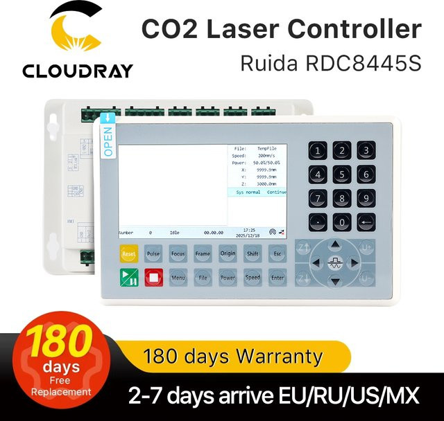 Ruida RDC8445S Controller für CO2-Laser-Gravur- und Schneidemaschinen in Weiß - Bild 1