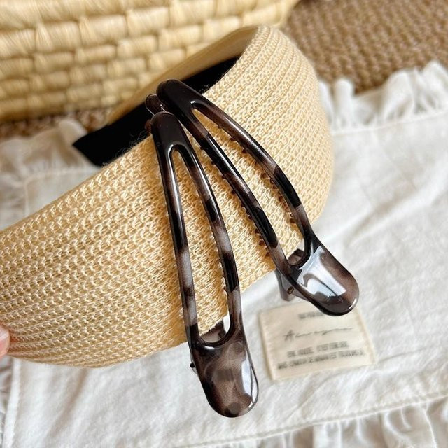 Haarklammer Set, Leopardenmuster, Damen, Mädchen - Bild 1