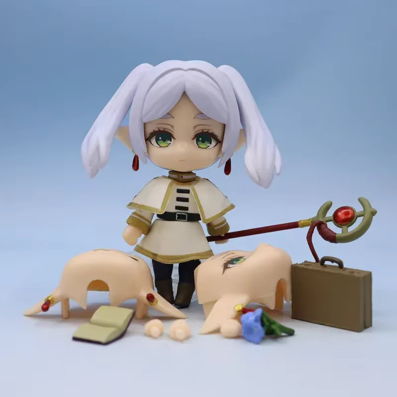 Bandai Frieren Nendoroid Q-Version Austauschbare Actionfiguren, Frieren Bouquet - Bild 2