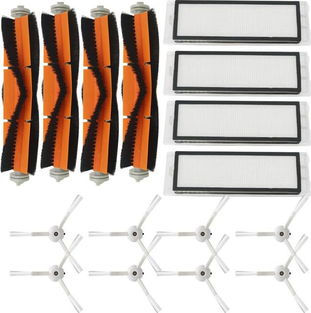 HEPA-Filter und Hauptbürste Set für Roborock Xiaomi Mi Robot S50 S51 T4 P5 T6 T7 PRO Staubsauger Ersatzteile SDJQR01RR SDJQR02RR - Bild 1