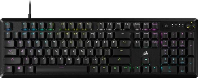 Corsair K70 Core RGB Optisch-Mechanische Tastatur Schwarz USB-Kabelgebunden - Bild 1