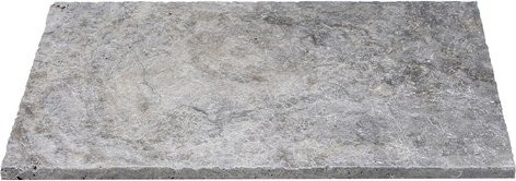 WOHNRAUSCH Wand- und Bodenfliese Mudra Grey in Naturstein-Optik, Farbe: Grau/Beige, matt, B: 40,6 cm, T: 61 cm, H: 1,2 cm - Bild 1