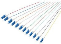 Digitus DK-29332-02 Glasfaser LWL Anschlusskabel LC auf offene Enden, 9/125 µm Single Mode, Multicolor - Bild 1