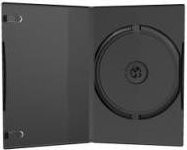 MediaRange DVD SlimBox für 1 CD oder 1 DVD, 50 Stück, Schwarz (BOX13-M) - Bild 1