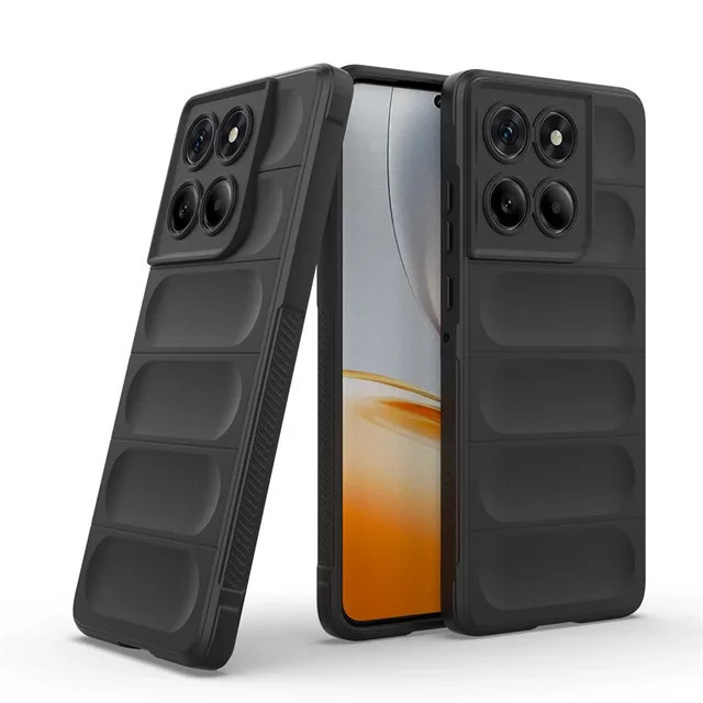 Stoßfeste Silikon-Handyhülle aus TPU für Motorola Edge 40, 50, 60 Ultra, Fusion und Neo Pro 5G in Blau oder Schwarz - Bild 1