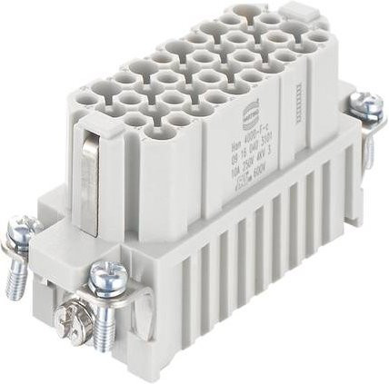 HARTING Stifteinsatz 40 Crimpen, Grau, 09160403101 - Bild 1