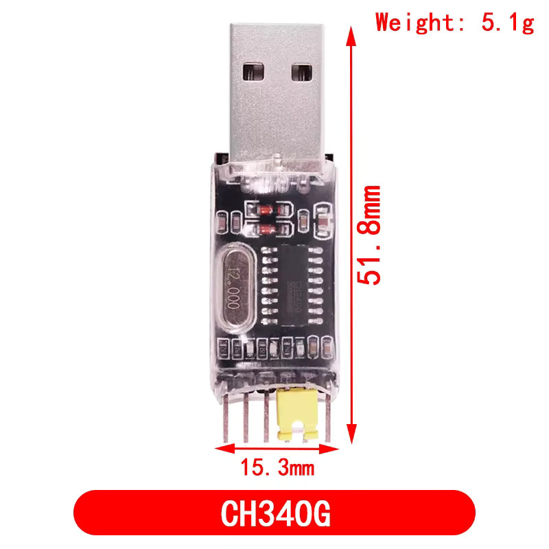 3er-Set USB zu TTL Module mit PL2303HX, CP2102 und CH340G für Arduino und UART-Anwendungen von Si Tai&SH - Bild 2