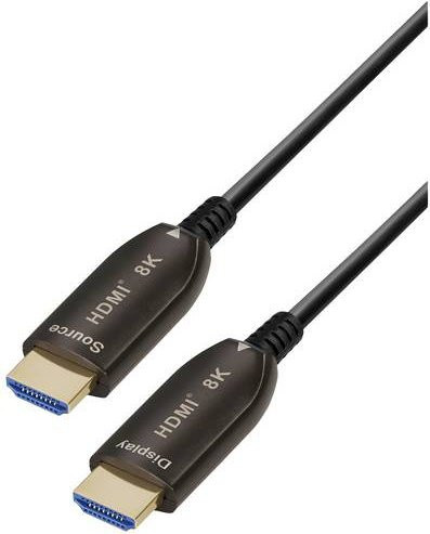 Maxtrack HDMI Anschlusskabel 8K UHD in Schwarz mit 30,00 m Länge - Bild 1