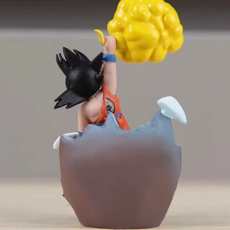 Bandai Dragon Ball Actionfigur Son Goku Super Saiyan aus PVC, mehrfarbig, Höhe: 10 cm - Bild 3