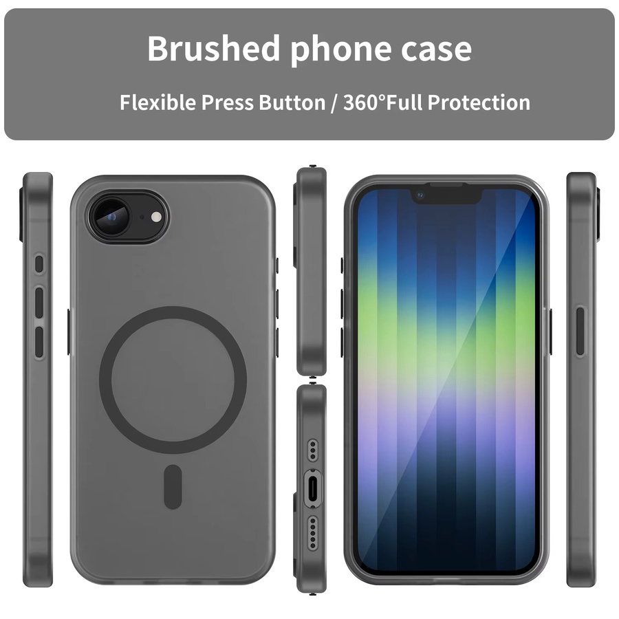 Apple iPhone 16E Hülle aus TPU in Blau mit MagSafe Unterstützung - Bild 5