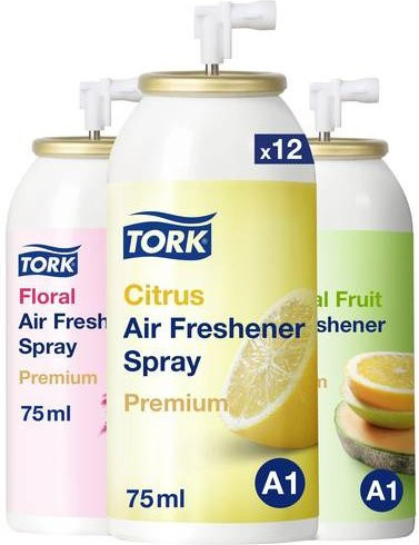 TORK Spray Mixed Pack Lufterfrischer 12 Stück - Bild 1