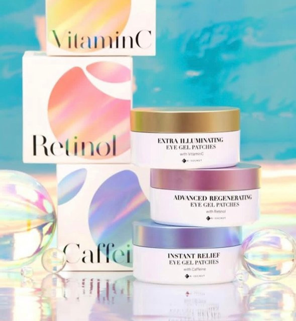 K-SECRET Augen-Gelmaske mit Vitamin C, Retinol, Koffein - Bild 1
