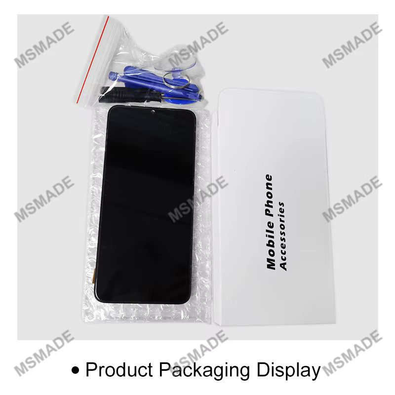 Xiaomi LCD Display Touchscreen Digitizer Montage für Poco M3 und Redmi 9T in Schwarz, 6.53 Zoll - Bild 5