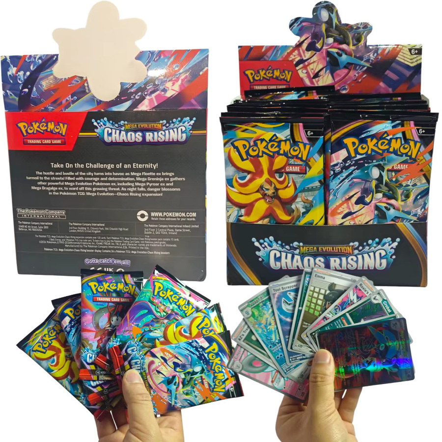 Bandai Pokémon Mega Evolution Phantasmal Flames Sammelkarte, englisch, ab 6 Jahren - Bild 3