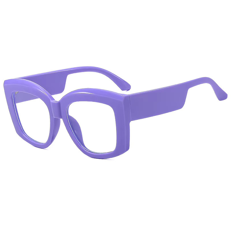 BYLEN Korrektionsbrille, Vollrand, Square, Kunststoff, lila, Damen - Bild 2