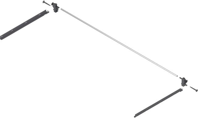 Blum Seitenstabilisierung Tandembox Antaro nach oben gebaut, Nennlänge 450 mm, Grau - Bild 1
