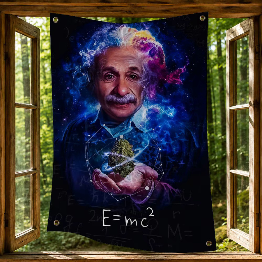 E-EINSTEIN Outdoor-Flagge mit abstraktem Design in Multicolour, Wandbehang für Garten und Camping, B/H: 40 x 60 cm - Bild 2