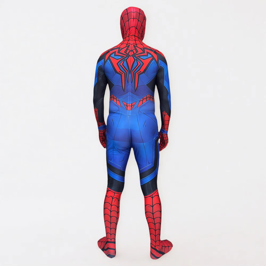 Hot Toys Spider-Man Cosplay Superhelden-Kostüm Anzug Zentai Bodysuit, Rot - Bild 2