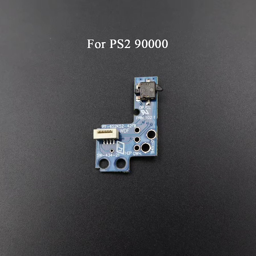 XOXNXEX Power On/Off Reset Switch Board mit Flex-Flachbandkabel für PlayStation 2 Modelle SCPH 70000, 75000, 77000, 79000 und 90000 in Blau - Bild 1