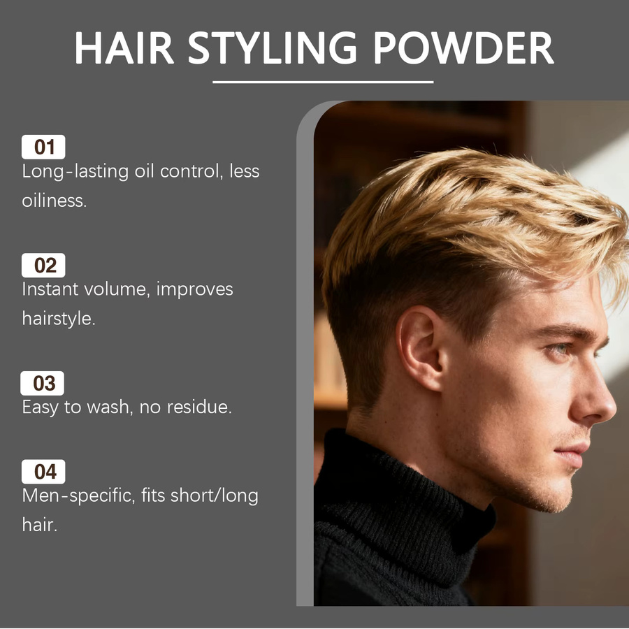 East moon Haarstyling-Puder, Unisex, für fettiges Haar - Bild 5