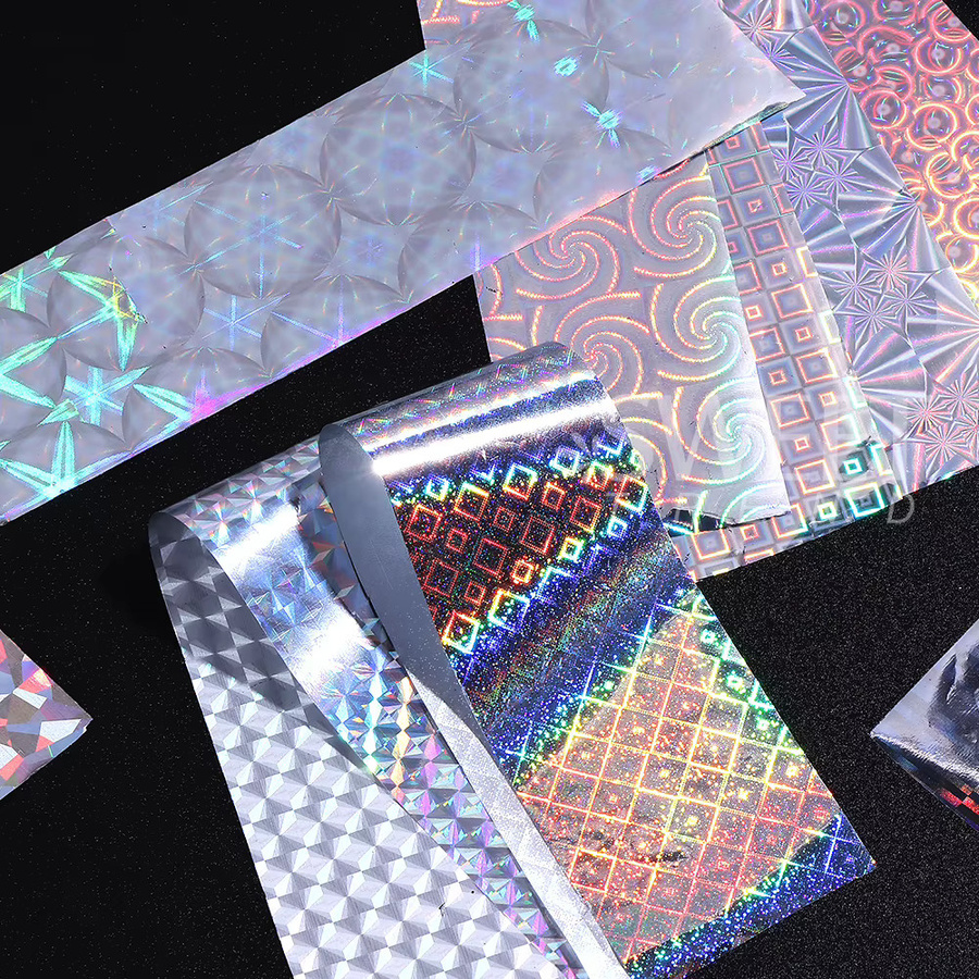 SWEET TREND Nagelfolien Transferaufkleber, Laser Holographisch - Bild 3