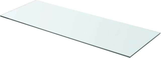 vidaXL Regalboden Glas Transparent B: 80 cm, T: 30 cm - Bild 1