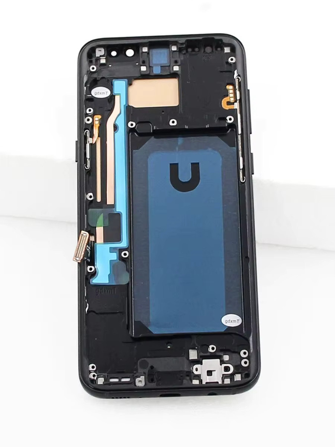 Samsung S8 Plus G955F LCD Ersatz Display mit Rahmen und Touchscreen in Schwarz oder Blau - Bild 5