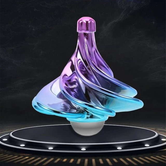 AHHLCLT Wind Blowing Toy, kinetischer Spinner, Stressabbau Spielzeug - Bild 1