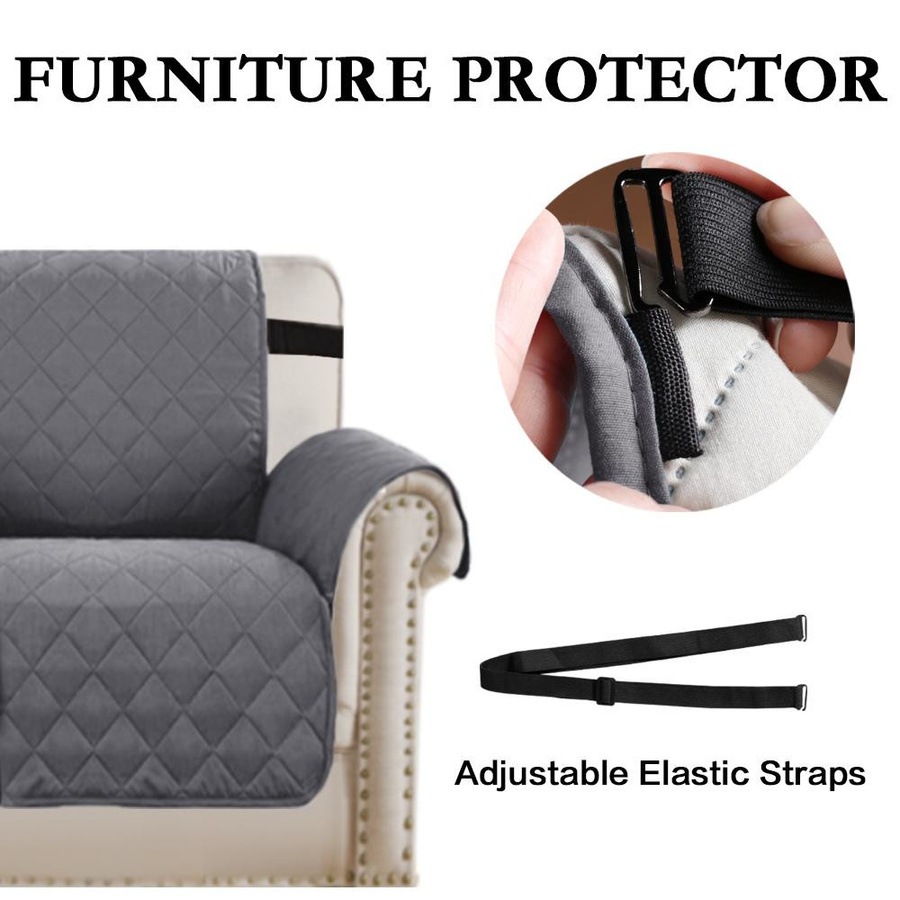 LZDZ Wasserdichter und gesteppter Sofabezug aus Polyester-Elasthan, verschleißfester Couchbezug für Sessel und Möbel, rutschfest und waschbar - Bild 3