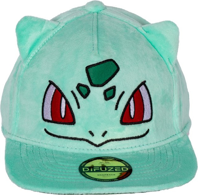 Pokémon Bisasam Plüsch Kappe - Bild 1