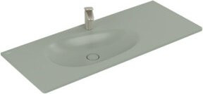 V&B Schrankwaschtisch Antao in Grau mit 1 Handtuchhalter, Breite: 120 cm, Tiefe: 50 cm - Bild 1