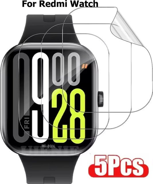Xiaomi Smartwatch-Displayschutz Hydrogel-Folien, transparent, Redmi Watch 5 Active Lite 4 - Bild 1