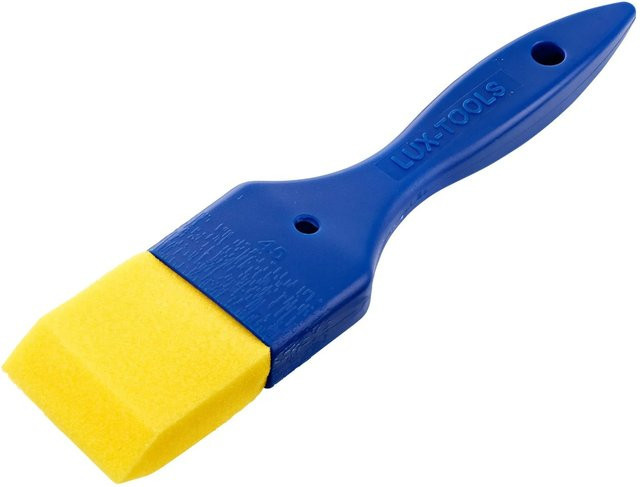 LUX-TOOLS Schaumstoffpinsel Blau für wasserbasierte Produkte Breite: 4,5 cm - Bild 1