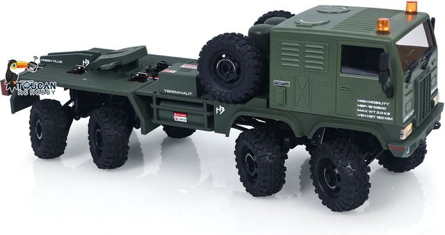 Wheelfun RC Militär-LKW 8*8, Spielfahrzeug, 1:18, Funksteuerung, RTR - Bild 1