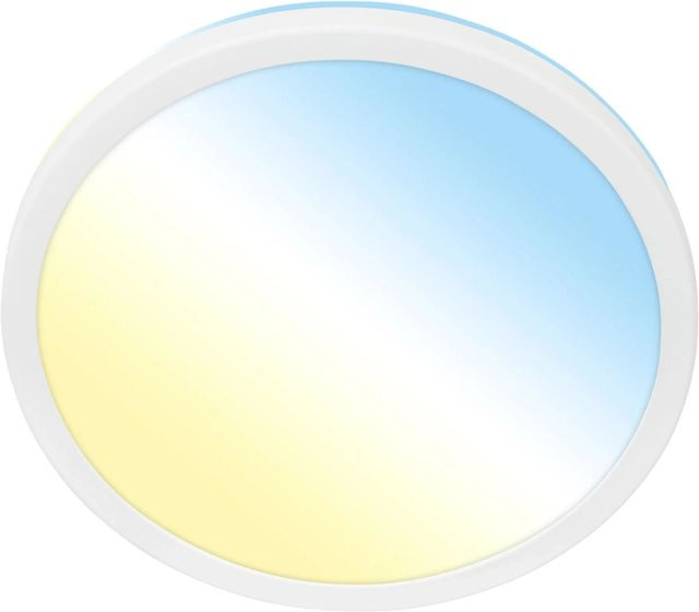 Briloner LED-Deckenleuchte Kada CCT Weiß, Durchmesser: 29,5 cm, Höhe: 2,8 cm - Bild 1