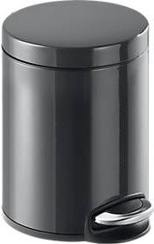 Durable Treteimer aus Metall in Anthrazit mit Soft-Close-Funktion und herausnehmbarem Inneneimer, 5 Liter - Bild 1