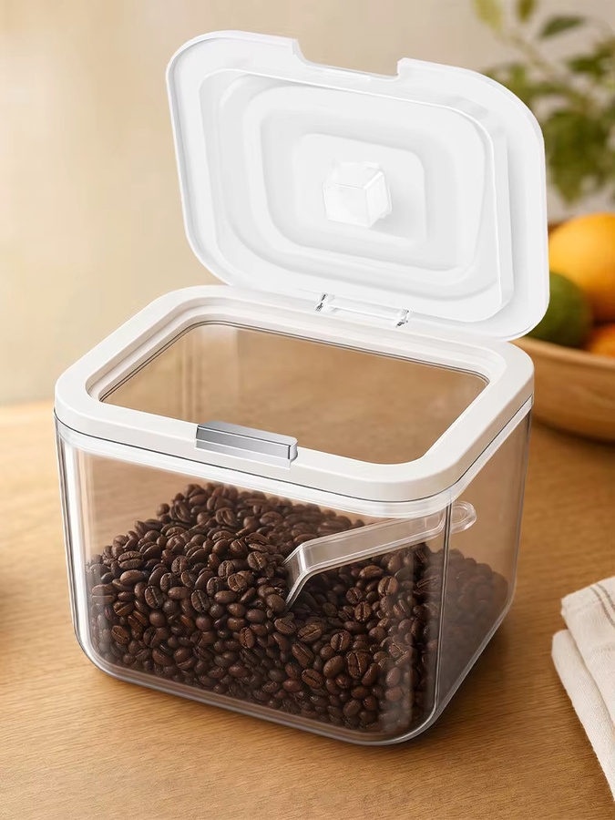 Willstar Wäsche-Pod-Behälter mit Pop-Up-Funktion, 5/6 L, transparent - Bild 3