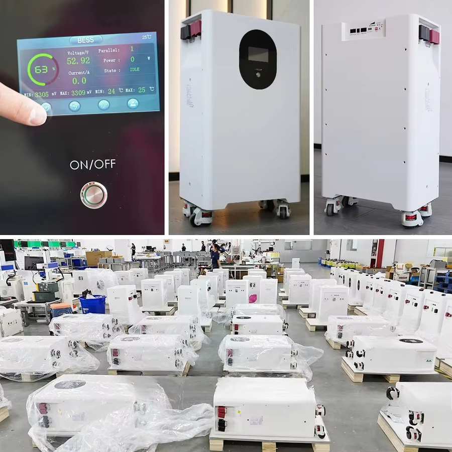 Lithium-Ionen-Phosphat Solarbatterie Lifepo4 Energiespeicher für zu Hause in Blau und Weiß, 51,2 V, 300 Ah - Bild 2