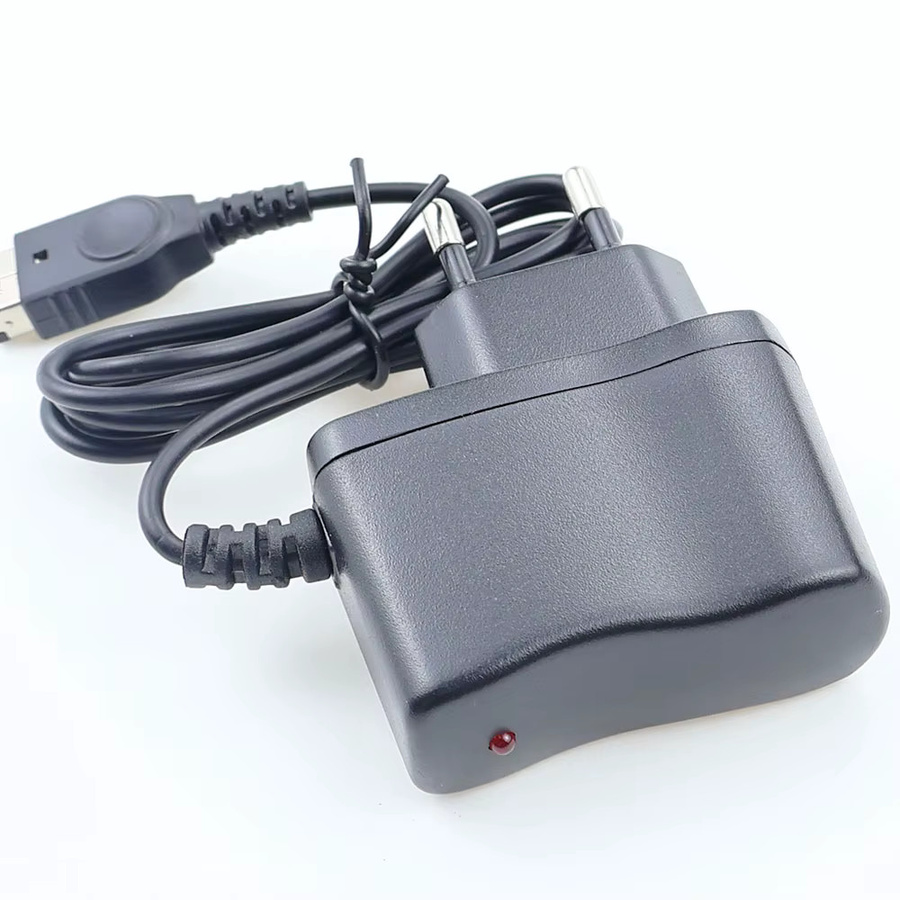 Netzteiladapter für Nintendo DS und Gameboy Advance SP in Schwarz mit 1,2m Kabel für EU, US und UK - Bild 3