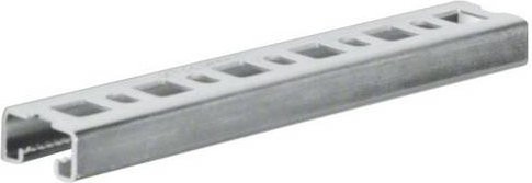 Hager KTSC3000 Profilhalter aus Stahl in Silber, L x B x H: 3000 x 50 x 25 mm - Bild 1