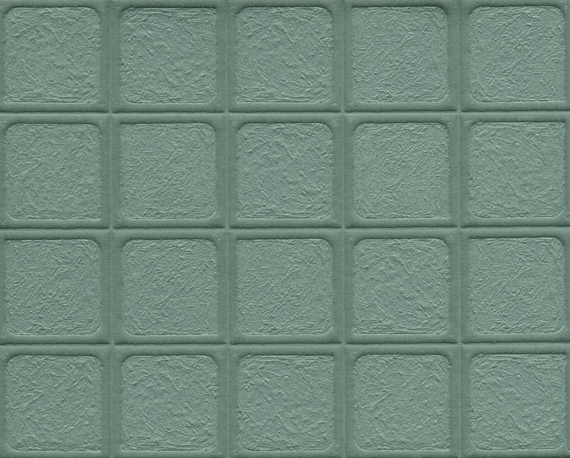Arte Wallpaper Arcilla Malachite - Modernes Vlies-Design in Grün mit abstraktem geometrischem Muster - Bild 2