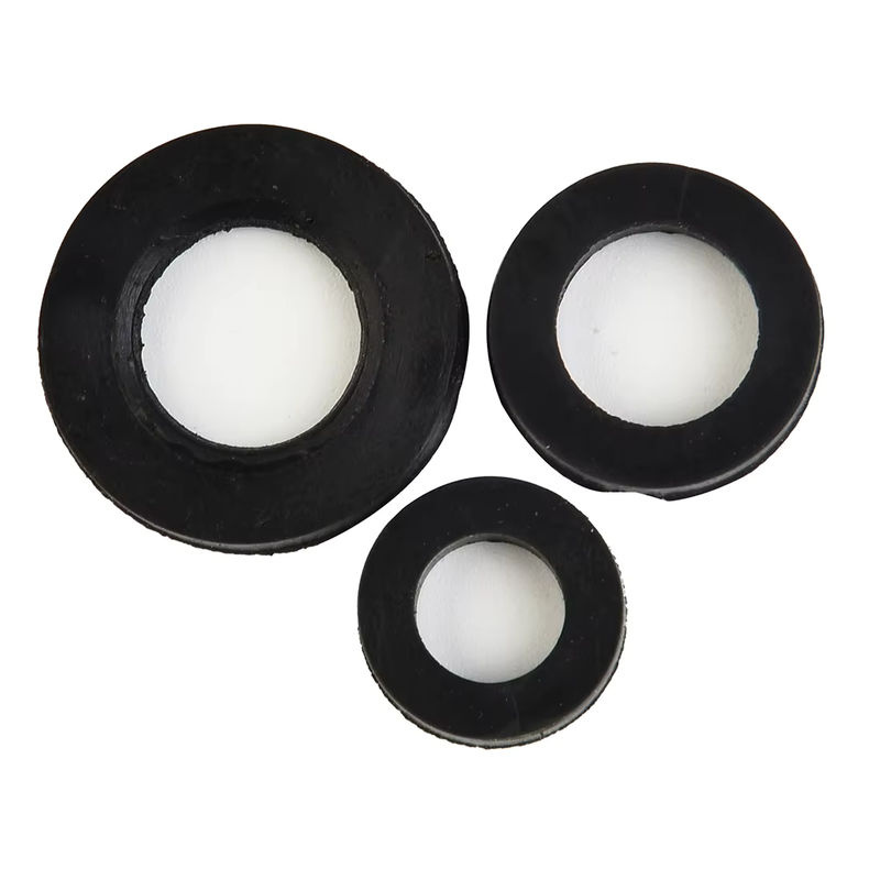 Sortierte Gummidichtringe für Wasserhähne in Schwarz, passend für 3/8 Zoll, 1/2 Zoll und 3/4 Zoll für Waschbecken und Duschen (Heiß- und Kaltwasser) - Bild 2