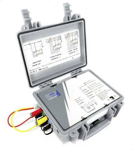 HT Instruments PQA820Ti Netz-Analysegerät in Grau, 3phasig mit Loggerfunktion und ISO-Kalibrierung - Bild 1