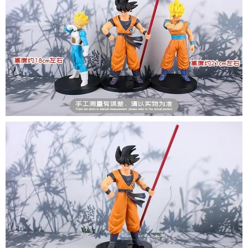Yiran toy 1 Dragon Ball Son Goku Super Saiyan Vegeta Actionfiguren - Bild 3